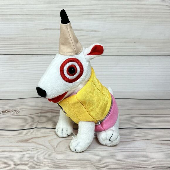 Target BULLSEYE #2 PENCIL Dog Plush 2016 Stuffed 9” Toy Ultra Rare - #711/2000 - Picture 10 of 11
